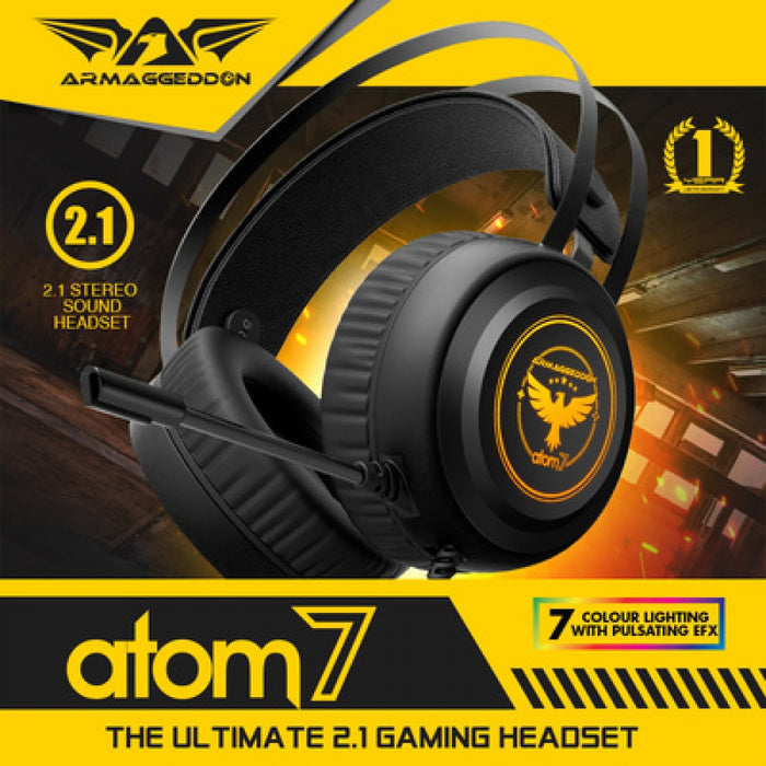 Armaggeddon Atom 7 2.1 Stereo Gaming Headset