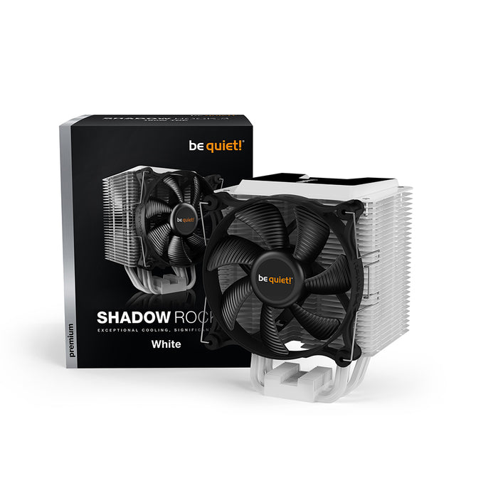 Be Quiet CPU Cooler Shadow Rock 3 White