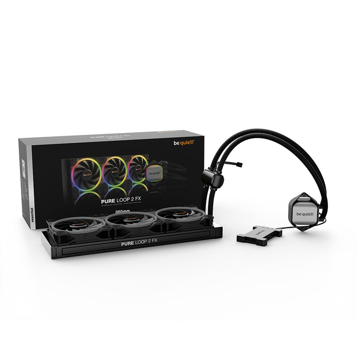 BeQuiet CPU Hydro Liquid Cooler Pure Loop 2 FX 360 ARGB