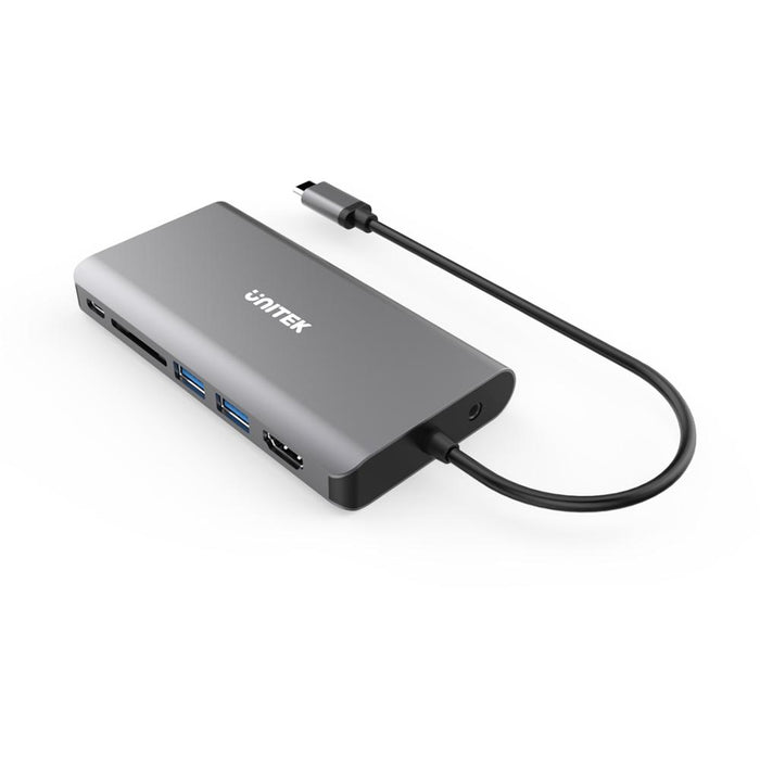 Unitek D1019A Type-C Hub USB3.1 with HDMI/VGA/GB/SD/PD100W