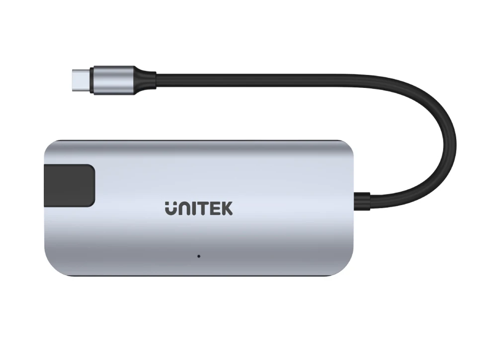 Unitek D1028A Type-C Hub 2x USB3.2 HDMI/Gb/PD100W