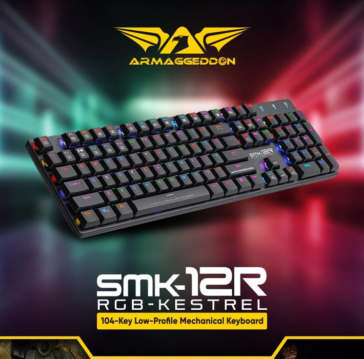 Armaggeddon Mechanical Wired Gaming Keyboard SMK-12R