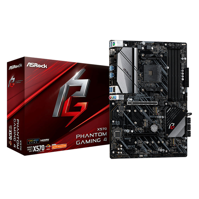 Asrock Motherboard X570 Phantom Gaming 4