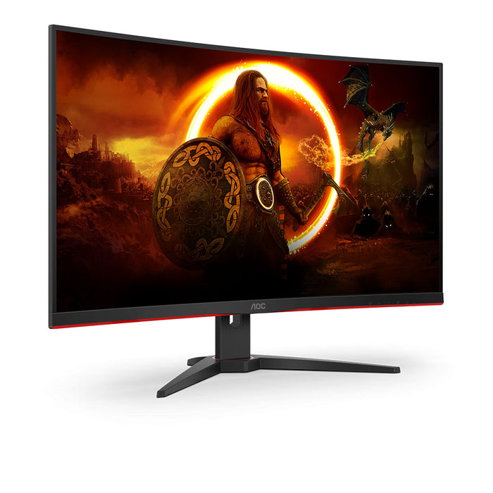 AOC Gaming Monitor CQ32G2SE/BK Curved 31.5" QHD 165Hz