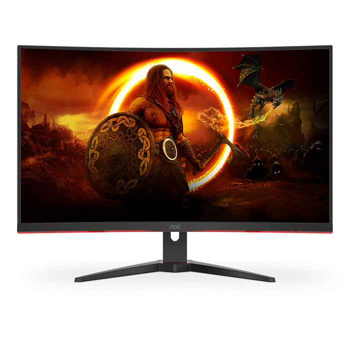 AOC Gaming Monitor CQ32G2SE/BK Curved 31.5" QHD 165Hz