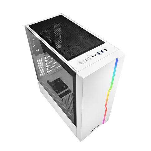 Sharkoon PC Case Slider RGB White