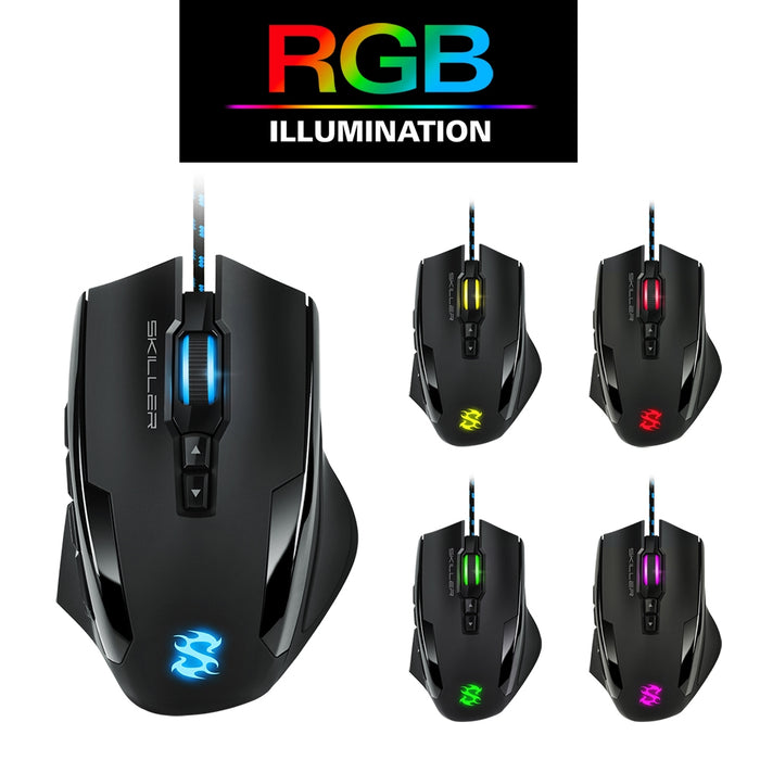 Sharkoon Wired Gaming Mouse Skiller SGM1