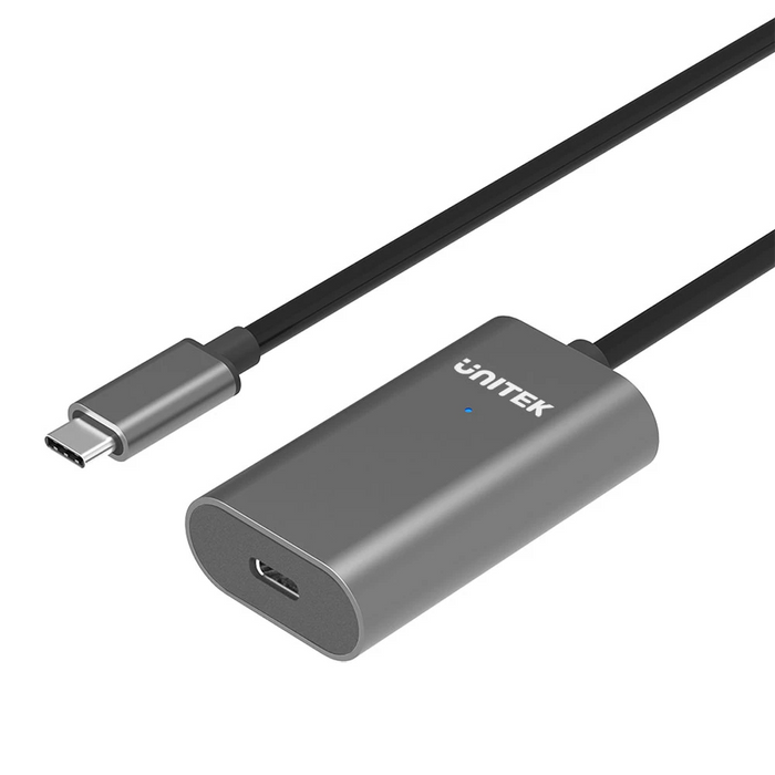 Unitek U305A USB3.1 USB-C Male to USB-C Female Active Extension Cable 5m