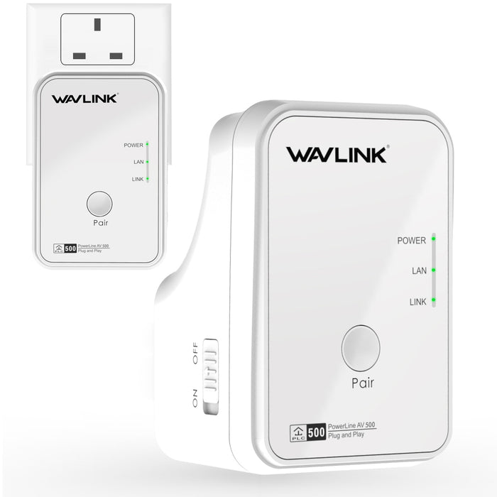 WavLink Wired Powerline Starter Kit AV500