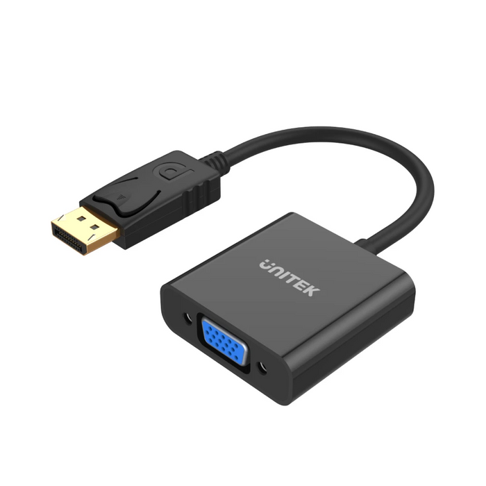 Unitek Y-5118E DisplayPort to VGA-Female Adaptor Black