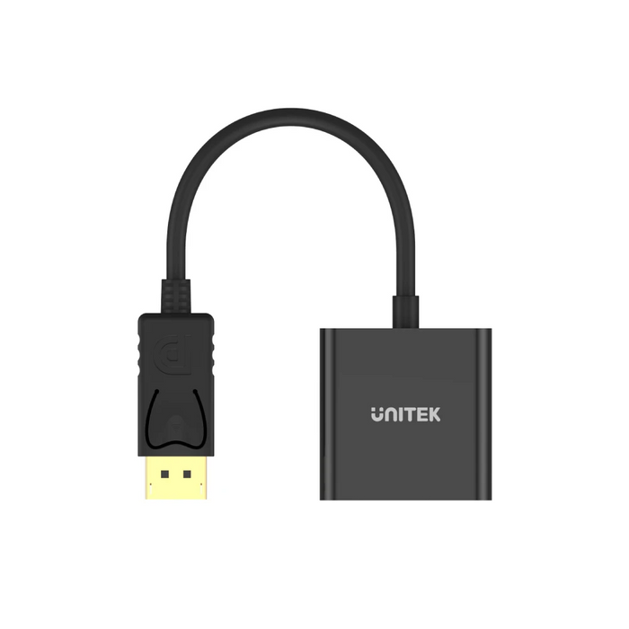 Unitek Y-5118E DisplayPort to VGA-Female Adaptor Black