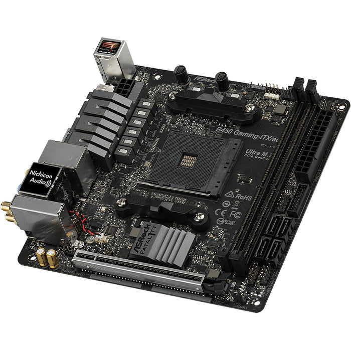 Asrock Motherboard B450 Gaming ITX/AC