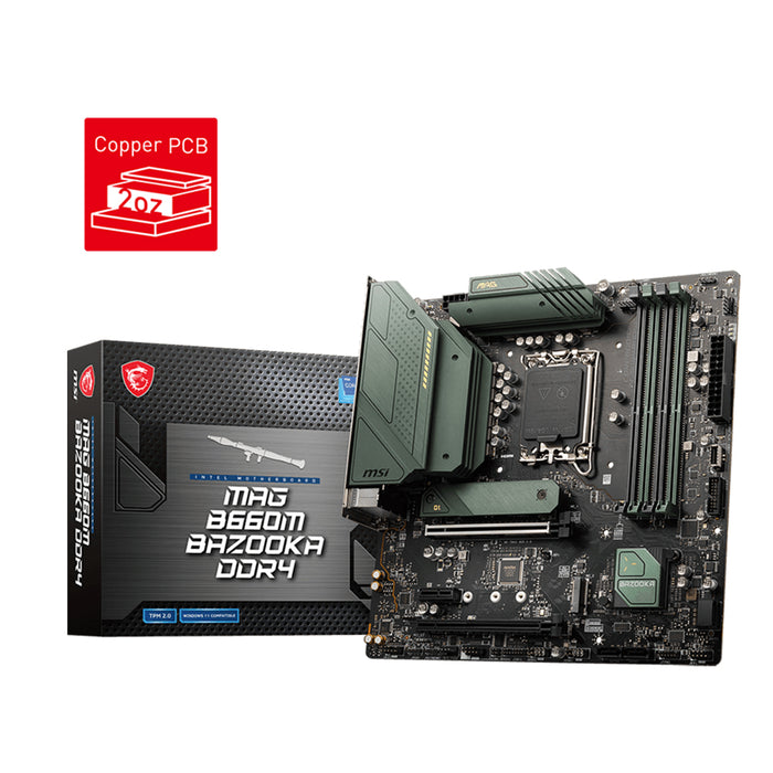 MSI Motherboard MAG B660M BAZOOKA