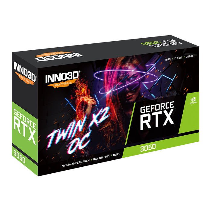 INNO3D Twin X2 GeForce RTX 3050 8GB