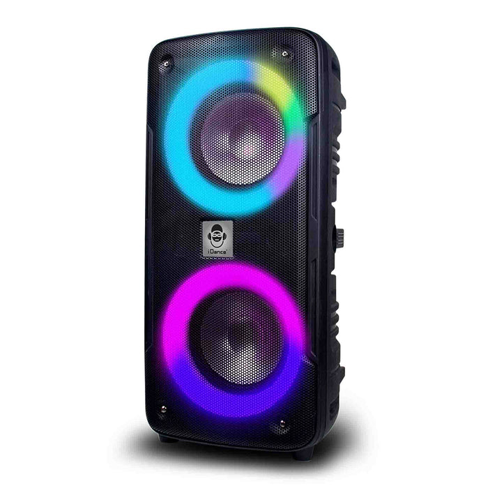 iDance DJX-100MK2 Portable Karaoke Speaker USB/BT Black