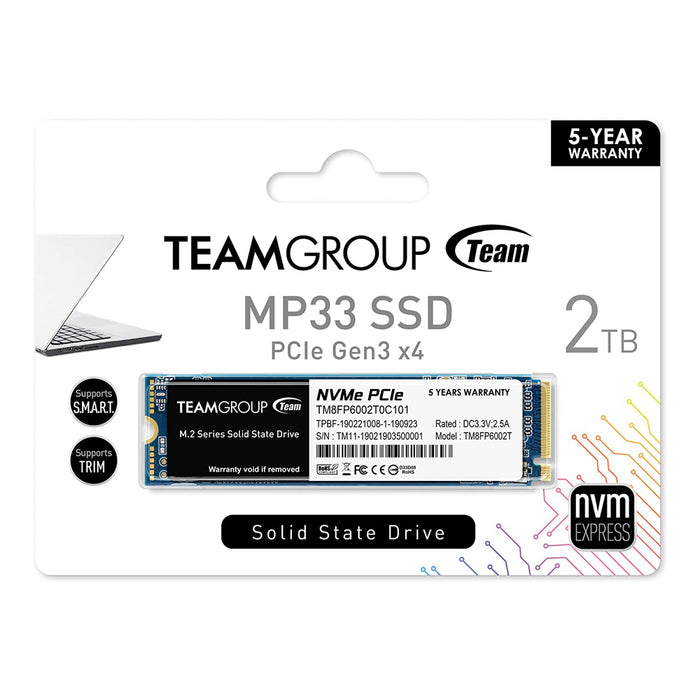 Team Group SSD MP33 Pro M.2 NVMe 2TB