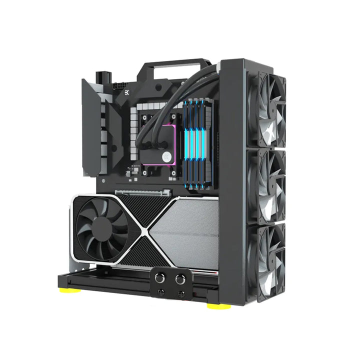 Aluminum Alloy Open Gaming PC Case