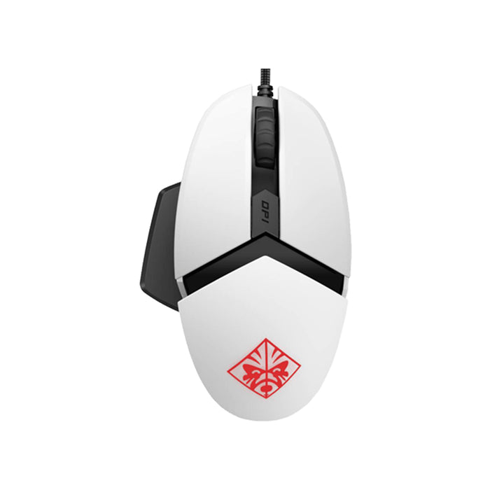 HP Wired Gaming Mouse Omen Reactor White