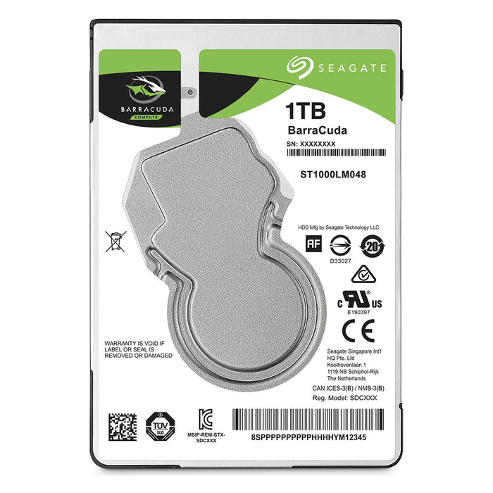 Seagate HDD Barracuda 2.5" 1TB