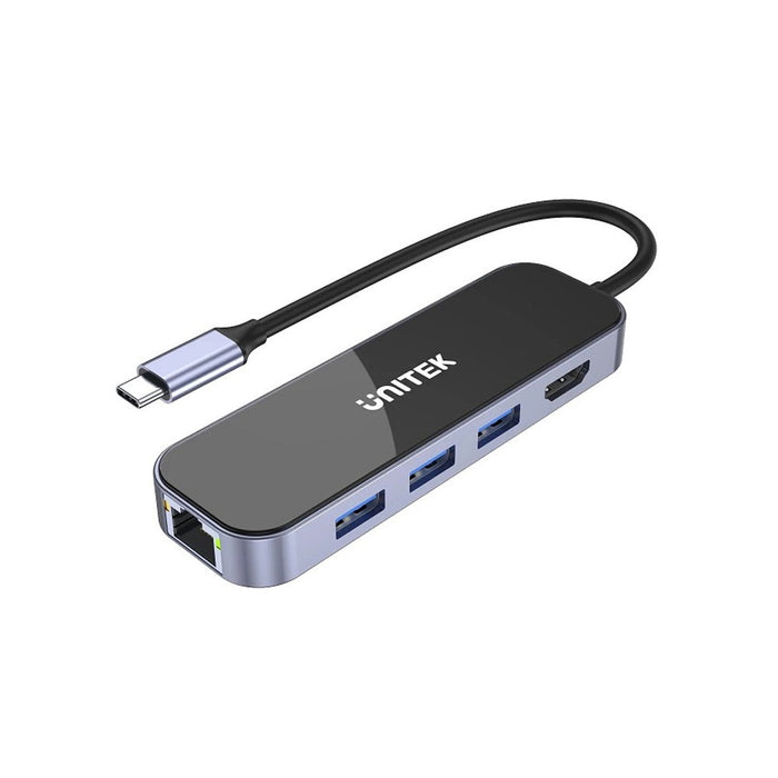 Unitek USB-C Hub USB3.0 HDMI/ Ethernet/ PD100W D1084A