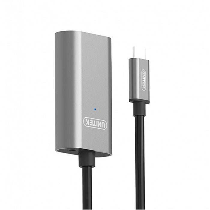 Unitek U305A USB3.1 USB-C Male to USB-C Female Active Extension Cable 5m